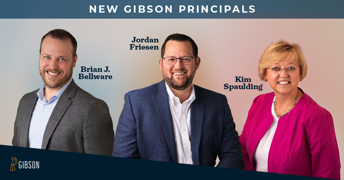 Three Gibson employees celebrated as new principals